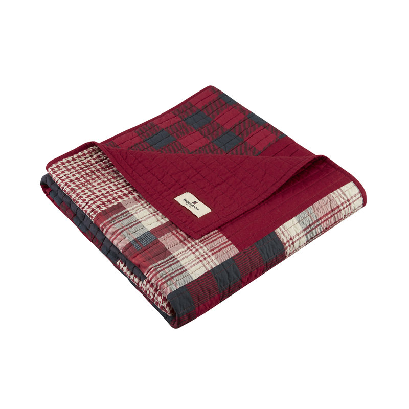 Woolrich Winter Hills Quilted Cotton Throw & Reviews Wayfair